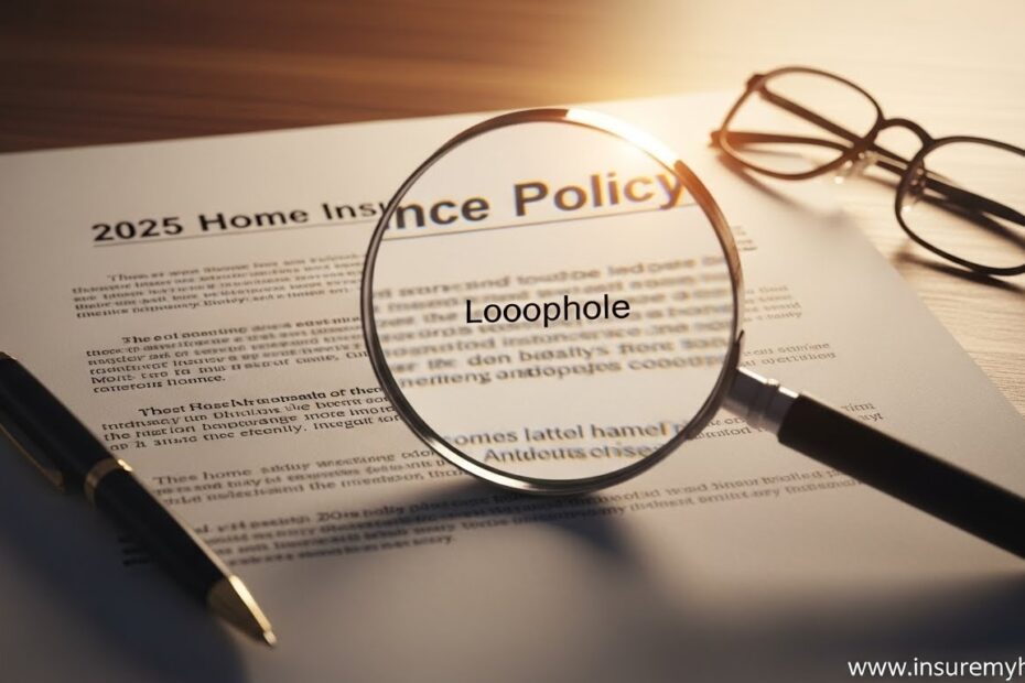Discover the controversial home insurance loophole experts say could save homeowners thousands in 2025. Learn how home insurers assess risk, deny claims, and how to protect yourself legally and financially.