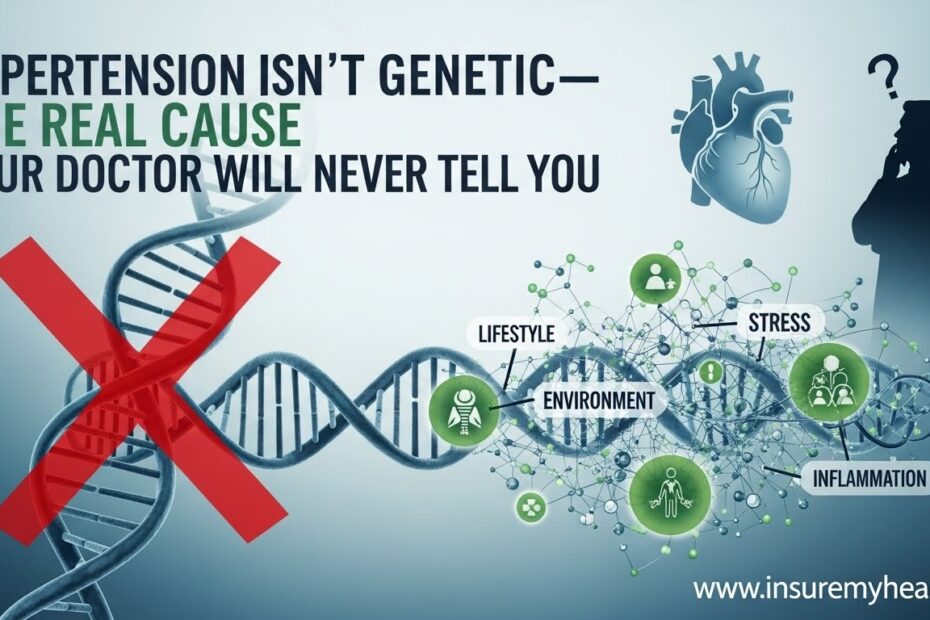 Discover why hypertension isn’t mainly genetic and learn the hidden lifestyle factors driving high blood pressure in 2026. Find out how diet, stress, sleep, and environment impact blood pressure.