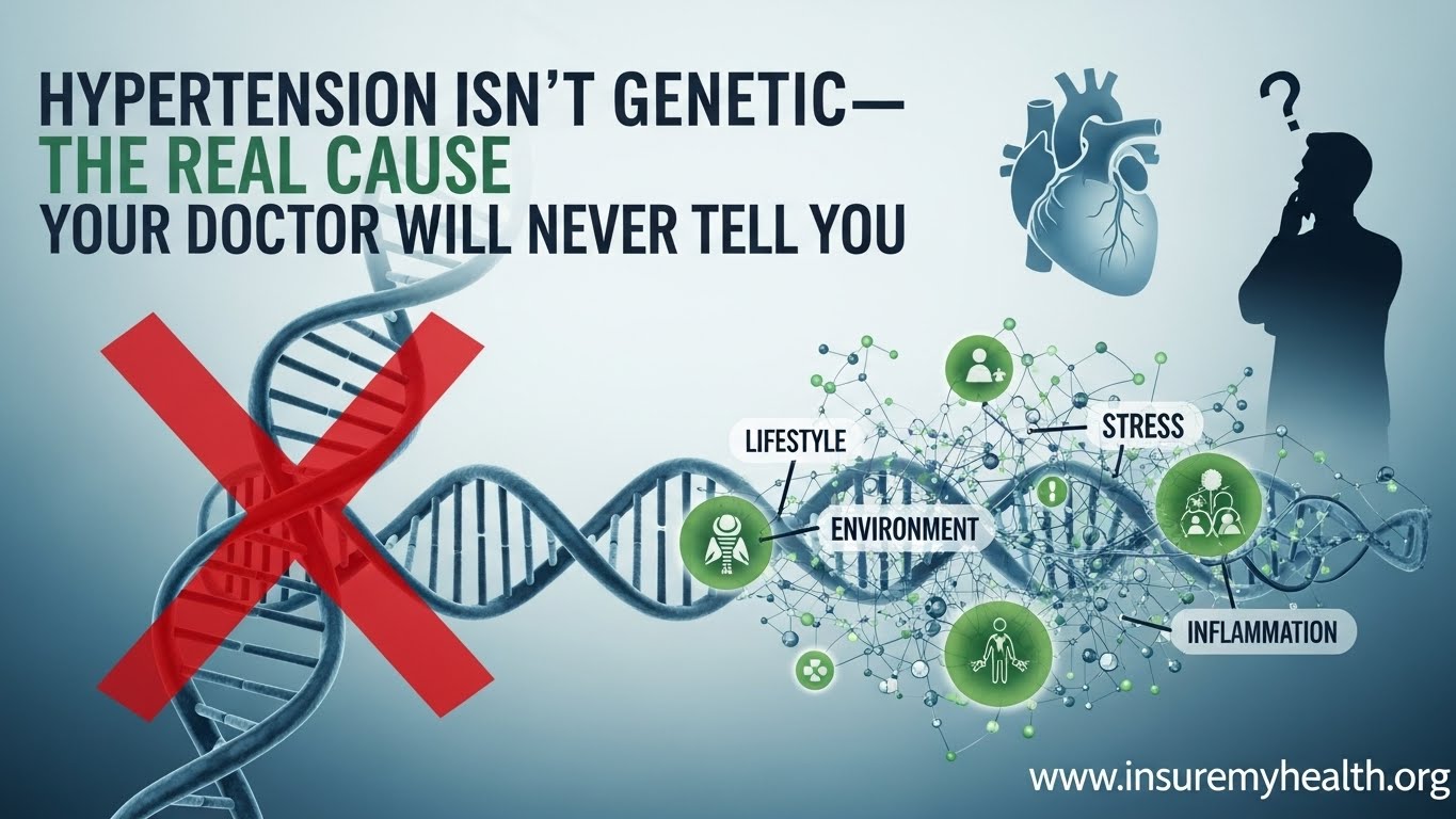 Discover why hypertension isn’t mainly genetic and learn the hidden lifestyle factors driving high blood pressure in 2026. Find out how diet, stress, sleep, and environment impact blood pressure.