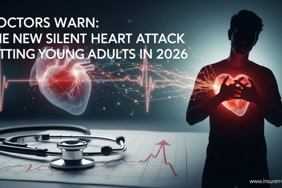 Learn why silent heart attacks are rising among young adults in 2026. Discover hidden risk factors, subtle warning signs, and preventive strategies to protect your heart.