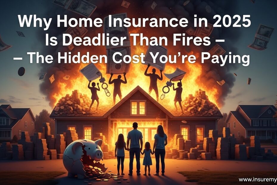 Home insurance costs are surging in 2025 due to climate disasters. Discover why insurers are pulling out — and how homeowners are paying the price.