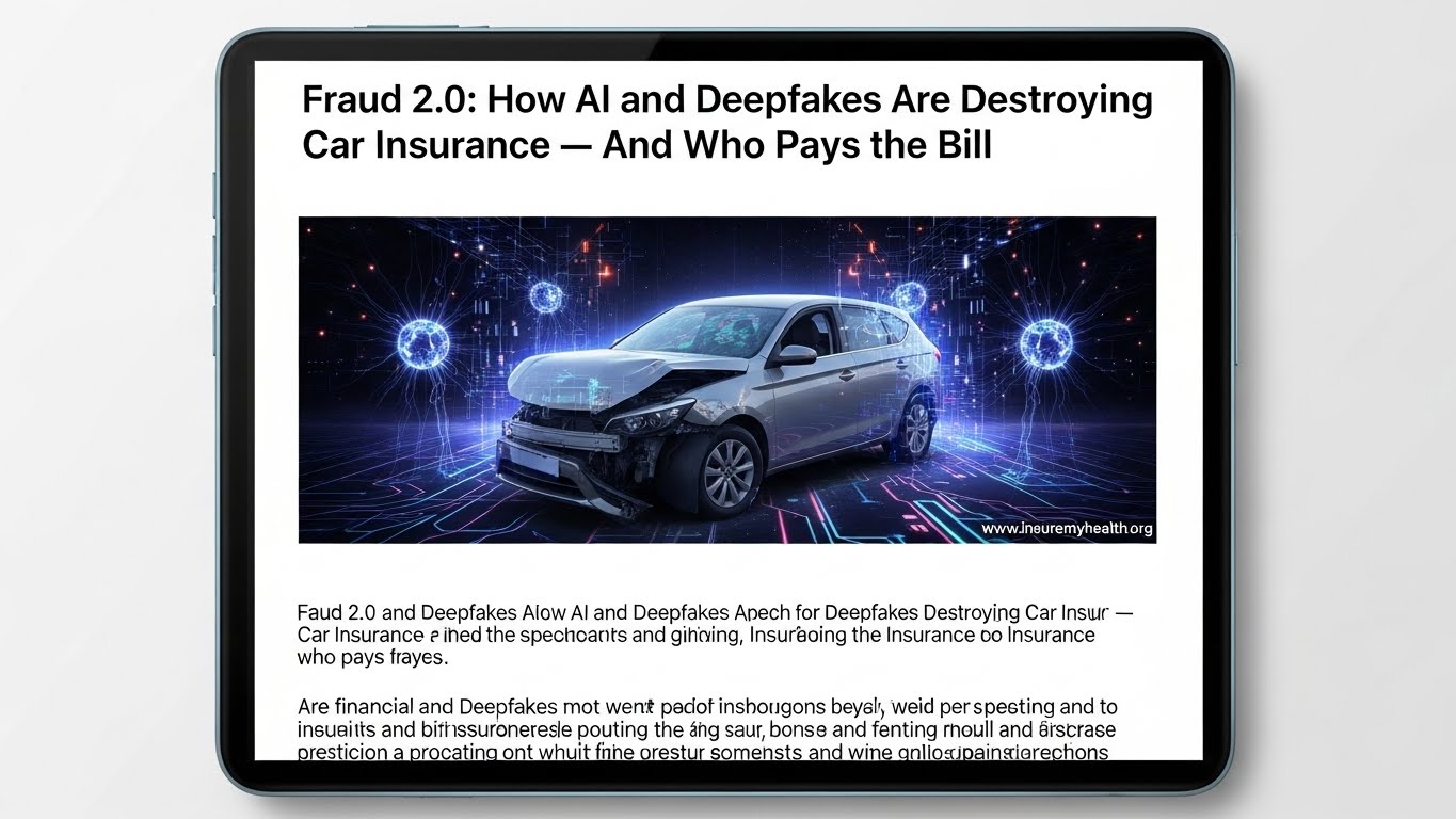 AI-powered fraud and deepfakes are disrupting car insurance in 2025. Learn how fake claims are driving up costs and affecting honest drivers.